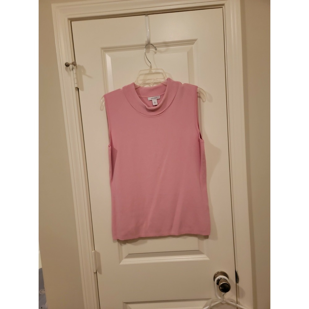 Dress Barn Sleeveless Tank Top Pink SZ‎ XL